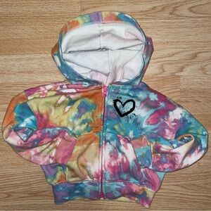The Children’s Place Tye-Dye Heart Hoodie